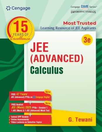JEE Advanced Calculus with FREE 47 YEARS JEE ADVANCED PYQ’s, Videos & Online assessments