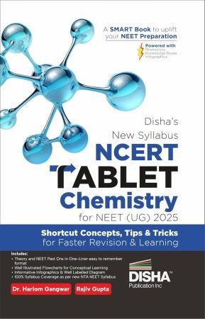 Disha's New Syllabus NCERT Tablet Chemistry for NEET (UG) 2025