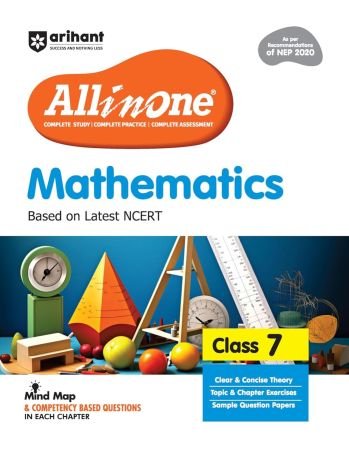 Arihant All in One Mathematics Class 7 for CBSE Exam 2025-26