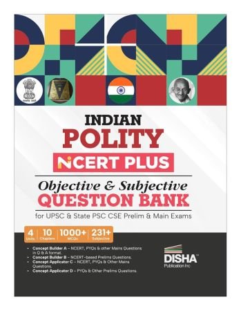 Disha Indian Polity NCERT PLUS Objective MCQs for UPSC & State PSC CSE Prelim & Main Exams 2nd Edition Paperback – 26 February 2025